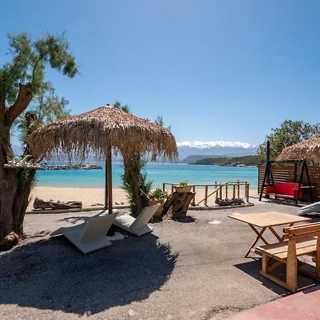 Sea And Sun Metaxy Mas, Brand-New, Beachfront ! Chania  Exterior foto